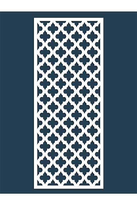 Liar Dekor Liar Ahşap Seperatör (Paravan) - KSP-32 - (18 mm) - (60 cm x 160 cm) - (Beyaz)