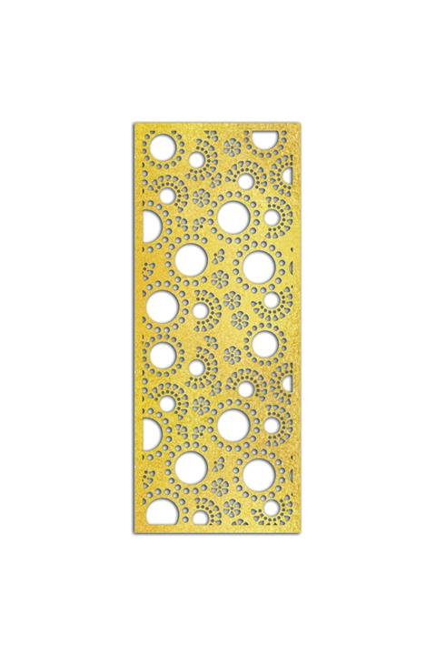 Liar Dekor Liar Ahşap Seperatör (Paravan) - KSP-50 - (18 mm) - (60 cm x 160 cm) - (Gold)