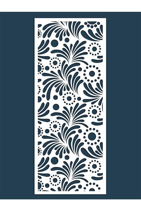 Liar Dekor Liar Ahşap Seperatör (Paravan) - KSP-196 - (10 mm) - (85 cm x 210 cm) - (Beyaz)