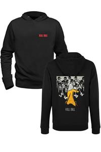 Alfa Tshirt Kill Bill Siyah Ön Arka Baskılı Sweatshirt