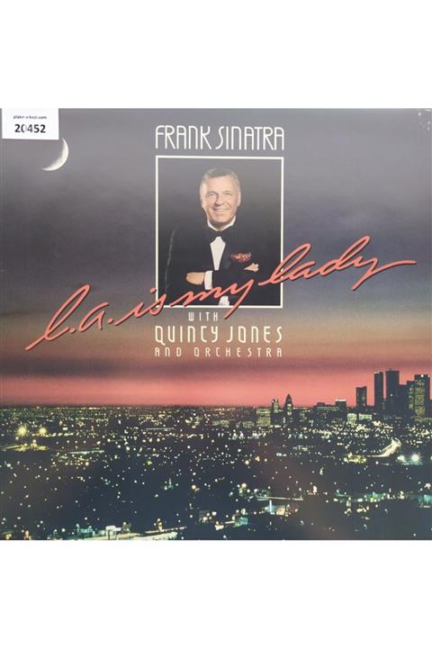 Plak Merkezi Frank Sınatra - Frank Sınatra Wıth Quıncy Jones Orchestra - Açılır Kapak - 1984 Dönem Baskı