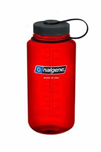 NALGENE 32oz Wm Red / Black Cap Tritan Suluk