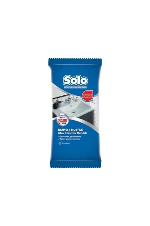 Solo Mutfak&banyo Islak Temizlik Mendili 40'lı