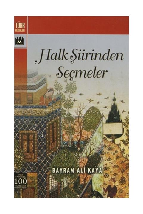 Metropol Yayınları Halk Şiirinden Seçmeler - Bayram Ali Kaya