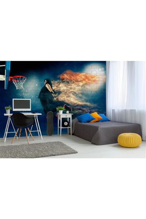 ARSLAN DEKOR Basketbol Desen Duvar Kağıdı