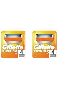 Gillette Fusion 5 Yedek Tıraş Bıçağı 8'li 2 X 4'lü