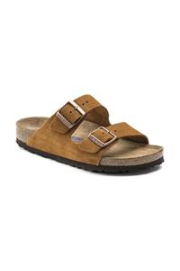 Birkenstock Arizona Bs Tabanı Ve Kemeri Deri Terlik