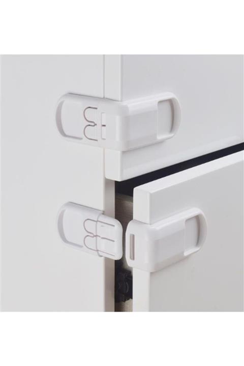 Future Marketing Çocuk Bebek Dolap Bozdolabı Pencere Koruma Kilidi 2'li Köşe