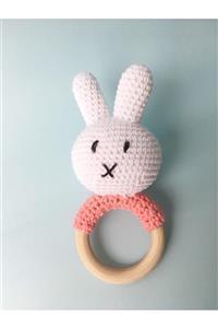 hobikutu atelier Miffy El Yapımı Amigurumi Çıngırak