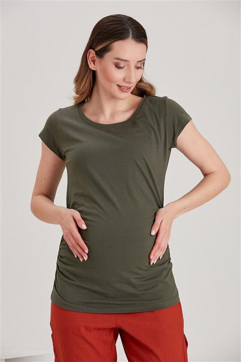 Görsin Hamile Kadın Basic Hamile Tişört