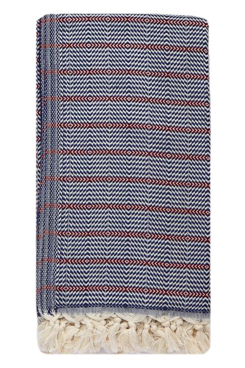 Fringe Home Lacivert Plaj Havlusu