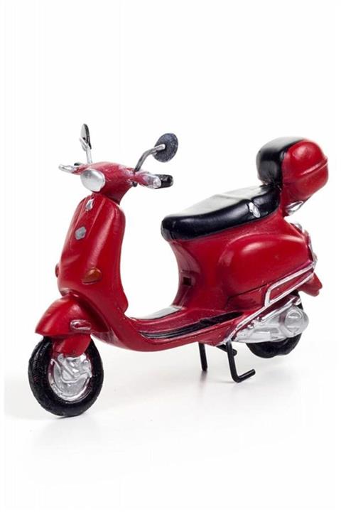 TEKNOPARS Decotown Nostaljik Cruiser Motorsiklet Dekoratif Maket Oyuncak