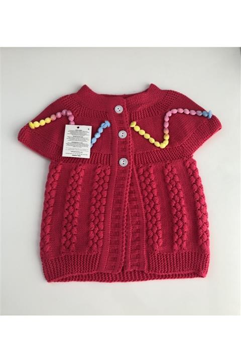 gogo bici Kız Çocuk Triko Yelek