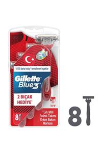 Gillette Gılette Blue 3 Tıraş Bıçağı 8 Adet