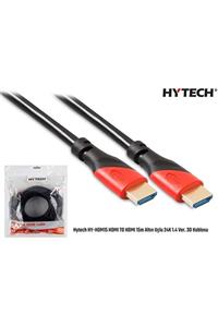 Hytech Hy-hdm15 Hdmı To Hdmı 15m Altın Uçlu 24k 1.4 Ver. 3d Kablosu Hdmı Kablo