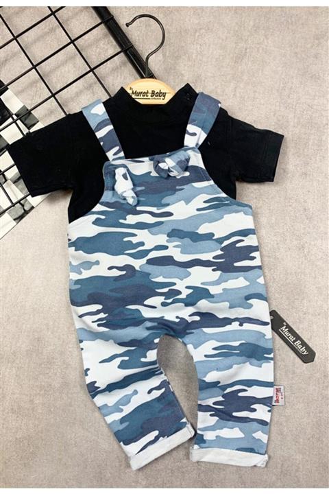 RAPAPA Erkek Bebe Kamuflaj Baskılı Slopet 5387-