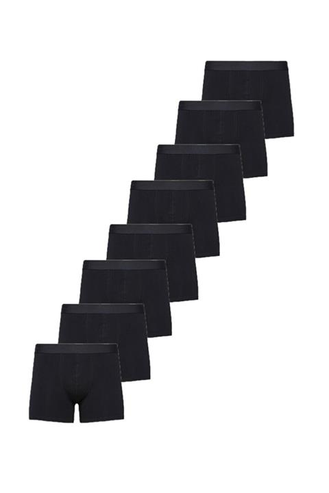 NACAR STORE Erkek Boxer Pamuklu Likralı 8'li Paket