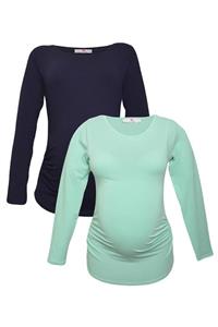 MYRA by LuvmaBelly Luvmabelly Myra2302_2306 Hamile Tshirt Seti