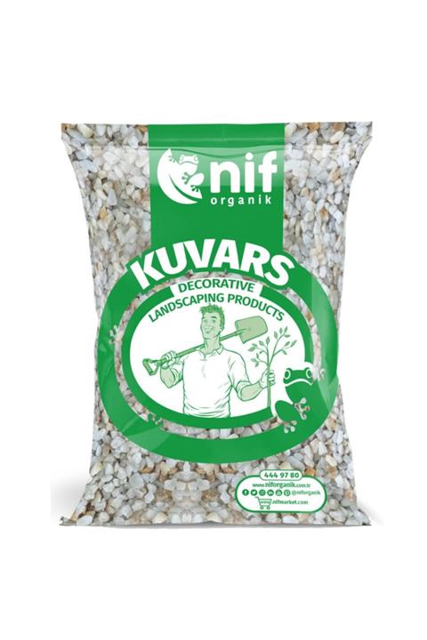 Nif Organik Doğal Kuvars Madeninden Akvaryum 3-5 mm 10 kg