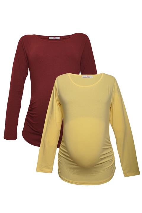MYRA by LuvmaBelly Luvmabelly Myra2309_2303 Hamile Tshirt Seti