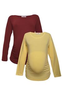 MYRA by LuvmaBelly Luvmabelly Myra2309_2303 Hamile Tshirt Seti