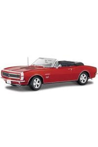 Maisto 1:18 1967 Chevrolet Camaro 396 Convertible Special Edition Model Araba Kırmızı