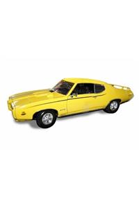 Motor Max Motormax 73133y 1/18 1969 Pontiac Gto Judge-sarı-sergilemeye Hazır Araba Modeli