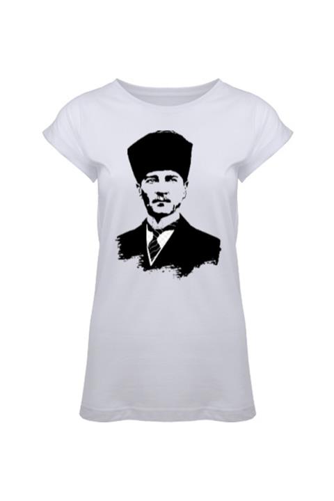 Tisho Atatürk Portreli Kadın Tunik