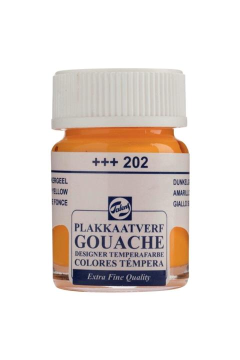 Royal Talens Talens Guaj Boya 16 Ml - Deep Yellow 202