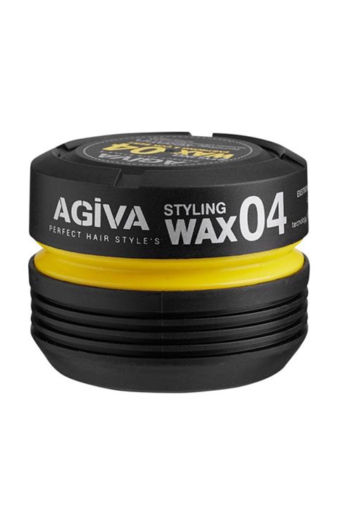 HALLOUMOĞLU Agiva Saç Şekillendirici Wax 04 Çok Sert 175ml