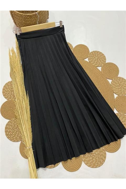 MODA NARE Pileli Etek