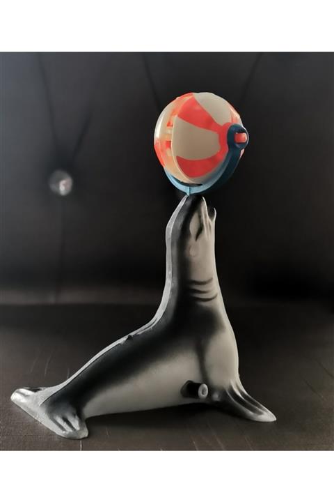 Meç Fok Balığı Akvaryum Nostalji Dekor