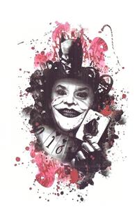 Store&Tattoo Joker Geçici Dövme Orta Boy 21x15 Cm