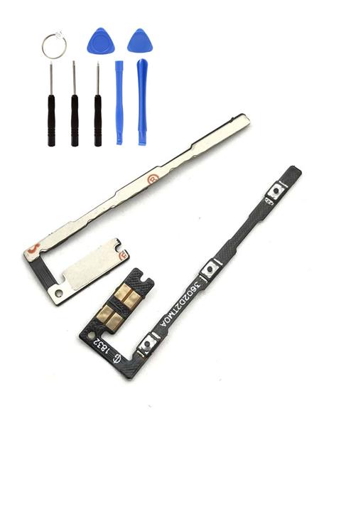 Tk Tech XIAOMİ Mİ 8 LİTE ON OFF POWER YAN SES FİLM FLEX TAMİR SETİ YANINDA !!!