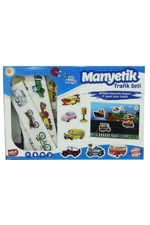 Burnis Toy Toys Manyetik Trafik Seti Fırsat