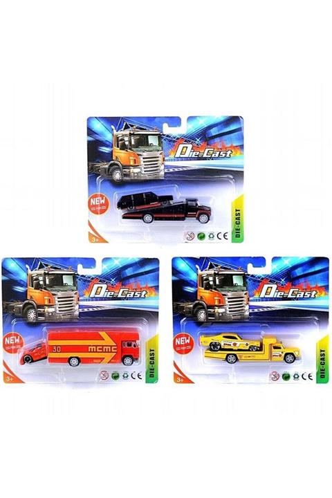 Burnis Toy Toys Die Cast Kartela Metal Çekici Kurtarıcı Fırsat