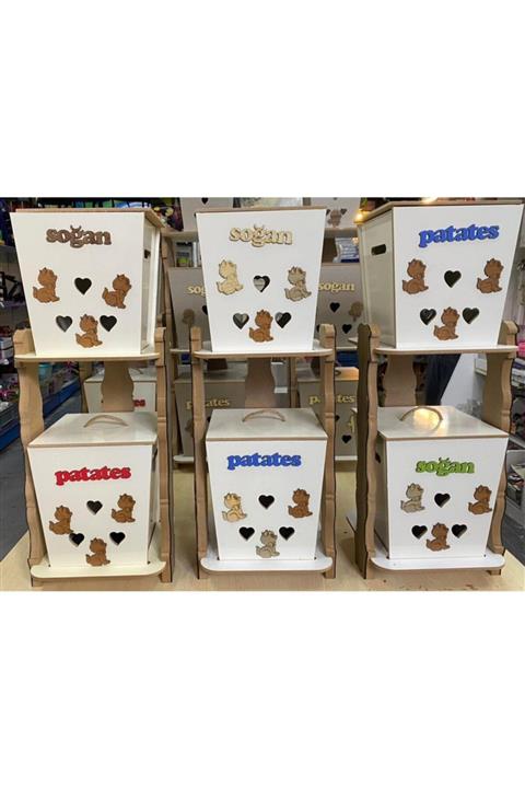 Eymen 2 Katlı Patates Soğan Kovası