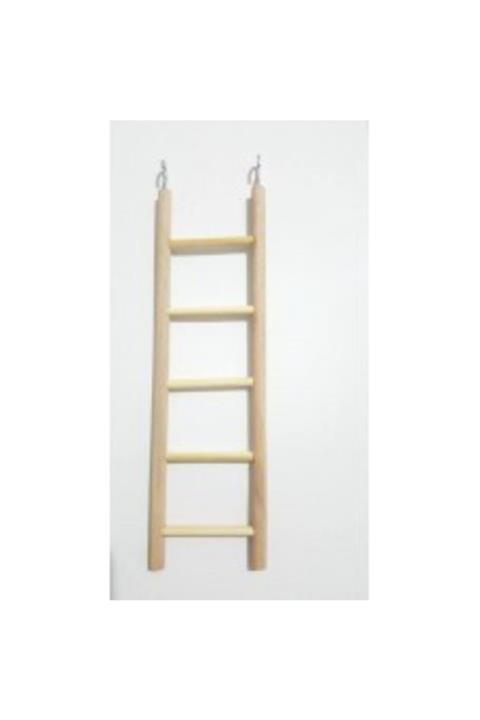 cotanakkafes Ahşap Kuş Merdiveni 21x6 Cm 5 Basamak