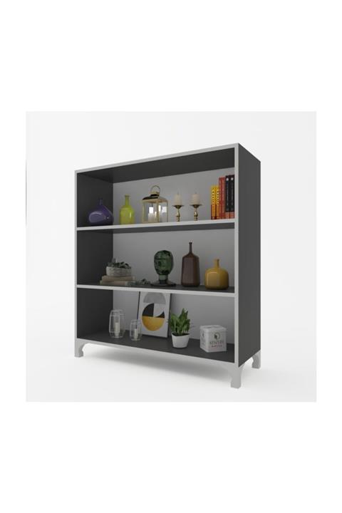 Kenzlife mutfak dolabı pakize 088*070*030 gri ayaklı banyo evrak ofis ayakkabılık kiler