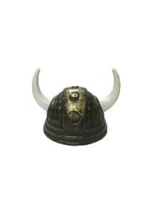 HİLALSHOP Viking Başlığı Asteriks Başlığı Altın Renk