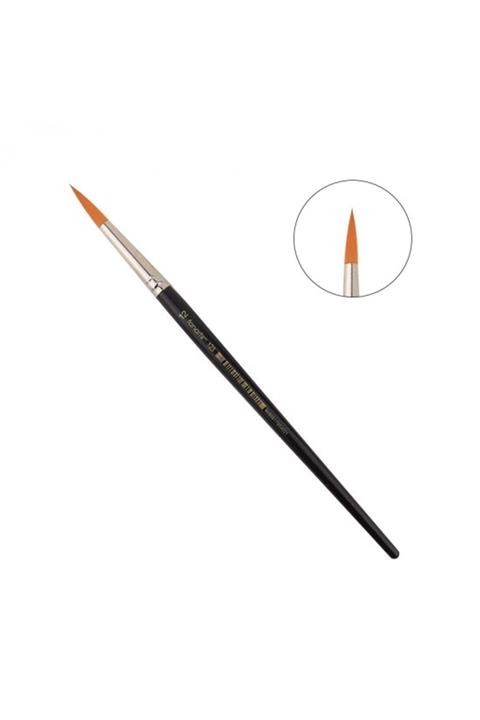 Fanart Seri 123 Sentetik Kıl Yuvarlak Sivri Uç Fırça No:12