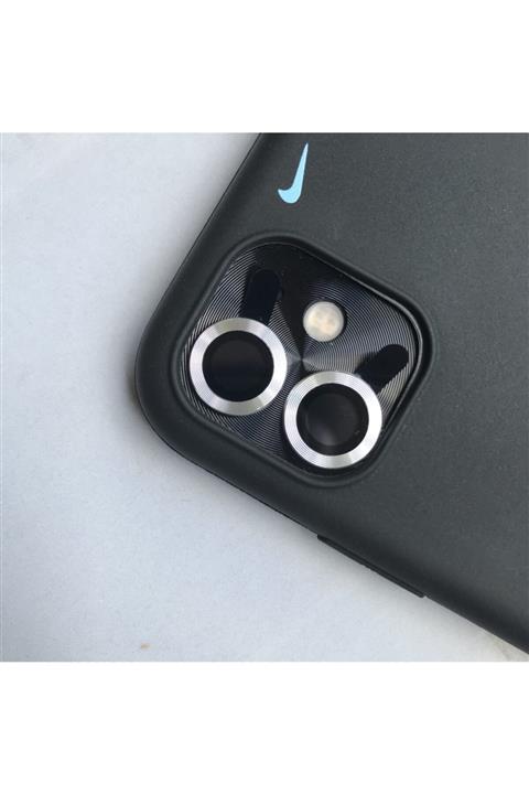 Mislina Iphone 11 Model, 12 Model Ve 12 Mini Model Uyumlu, Kamera Lens Koruyucu -silver