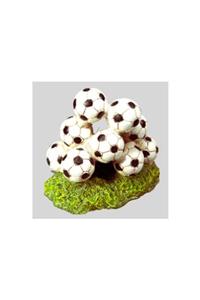 Chicos Dekor Futbol Topları 13x8,5x11,5 Cm