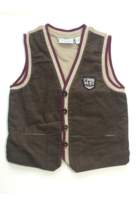 Chicco Erkek Bebek Kadife Yelek