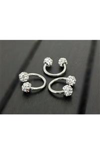 TakıConcept 316l Paslanmaz Medikal Çelik Yarım Ay Piercing