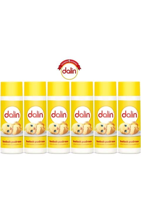 Dalin Dalin Bebek Pudrası Serpme 90Gr (6 Lı Set)