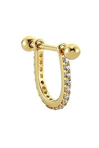 Penna Jewels Burun Hızma & Helix Piercing – Ince Mini Taş Sıralı