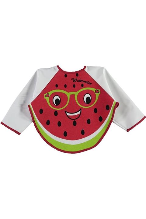 BABY TONE Kollu- Karpuz Baskılı Önlük