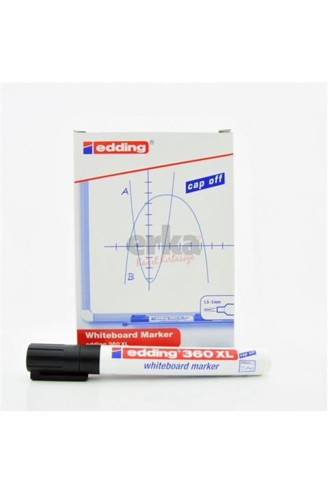 Edding Tahta K. Cap Off Siyah (e-360 Xl)