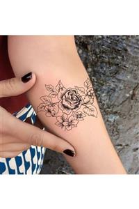 BP Tattoo Desert Rose Geçici Gül Dövmesi